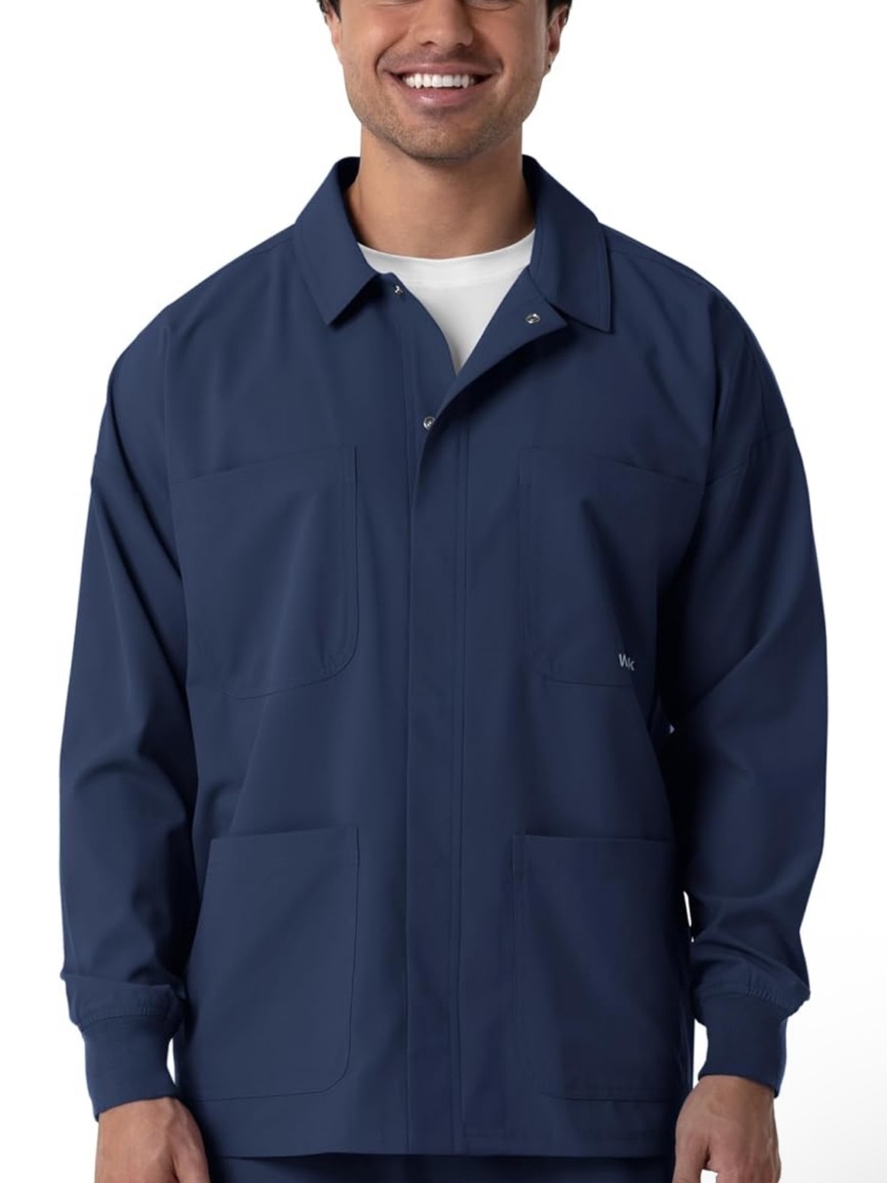 Wink Navy Work Over Shirt/ Scrub Top